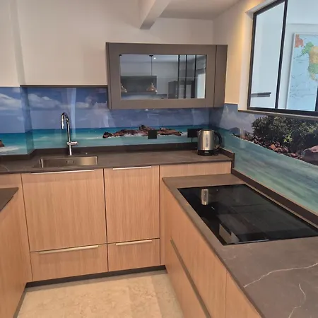 Bel T3 Vue Sur Mer, 400 De La Et Des Commerces アパート